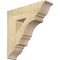 Ekena Millwork Balboa Traditional Rough Sawn Bracket, Douglas Fir, 6"W x 24"D x 24"H BKT06X24X24BOA01RDF - alternate 1